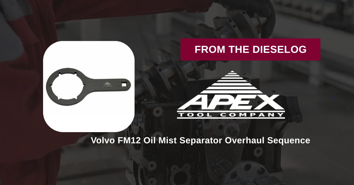 Step-by-step close up layout of an impact grade metal multi-flat specialty wrench resting inside an engine maintenance shop box